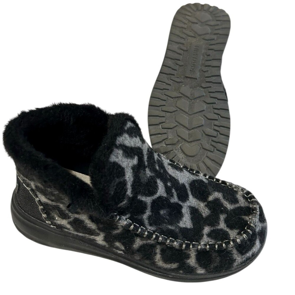 Hey Dude Leopard Print Ankle Booties